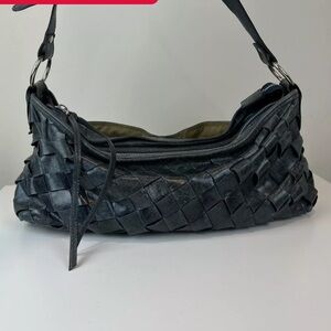 IN SEARCH OF !!!! woven leather latico bag